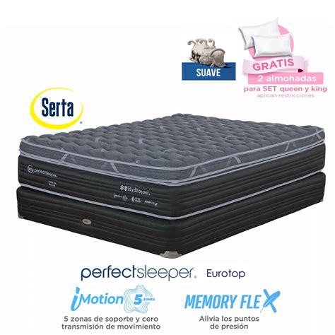 Camas Serta Perfect Sleeper Eurotop El Ofertero