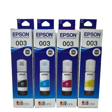 Jual Paket Tinta Epson Cmyk Original Set Shopee Indonesia