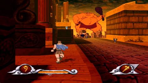 Disneys Hercules Ps1 Walkthrough Cyclops Attacks Youtube