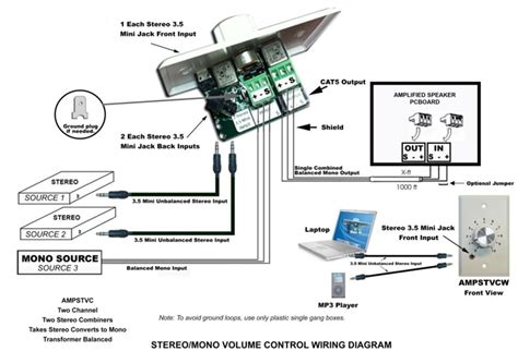 Diagram Speaker Volume Control Wiring Diagram Wiringschema