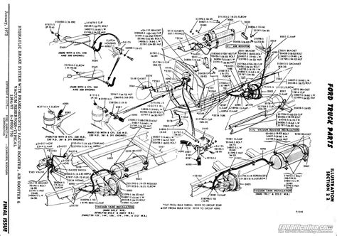 Brake System Ford F Brake Line Diagram Diagram Ford F