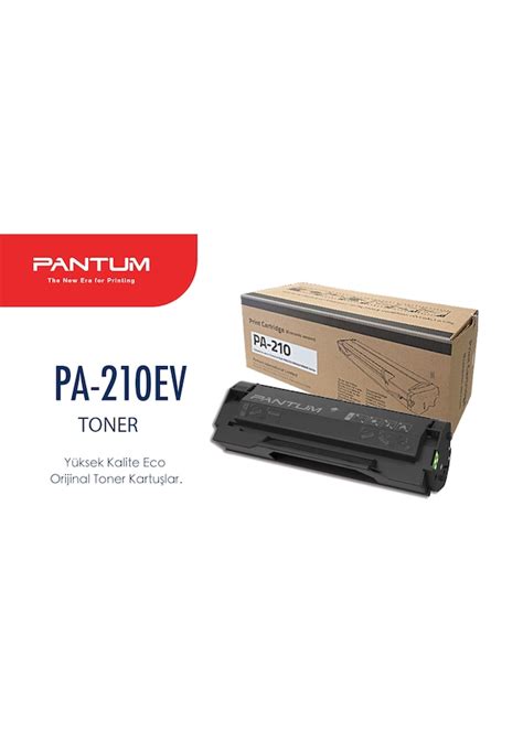 Pantum Pa Ev Siyah Orijinal Toner Uyumlu P P W M