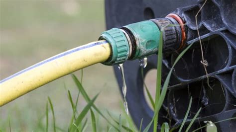 Garden Hose Leaking At The Connection A Quick And Easy Fixers Guide