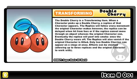 Item - 001 - Double Cherry by evilwaluigi on DeviantArt