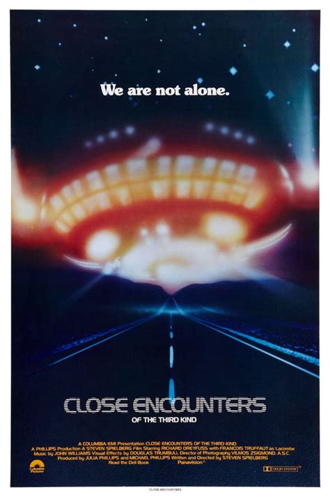 Close Encounters Movie Poster 24Inx36In Poster 24x36 Art Decor Art Poster 24x36 Square Adults ...