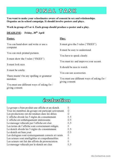 Consent Its Simple As Tea Creative… English Esl Worksheets Pdf And Doc