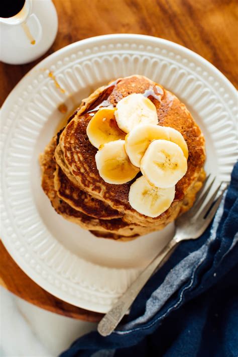 Whole Wheat Banana Pancakes Recipe - Cookie and Kate