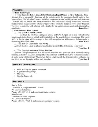 Resume Rahmatullah Hutami Hidayat Pdf