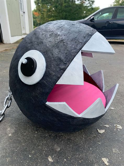 Chain Chomp Cat Bed • Ultimate Paper Mache
