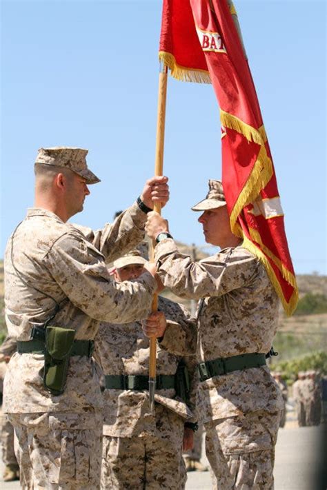 Major Takes Command Of 2nd Battalion 4th Marines Oceanside Ca Patch