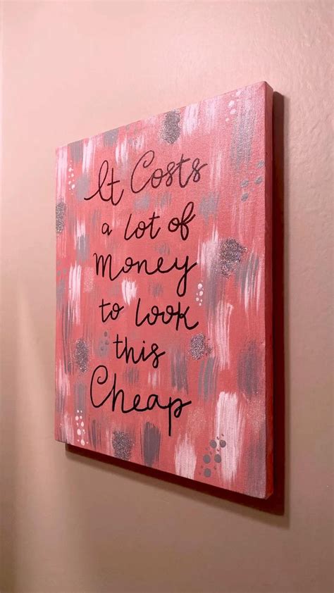 Dolly Parton Quote Canvas Painting