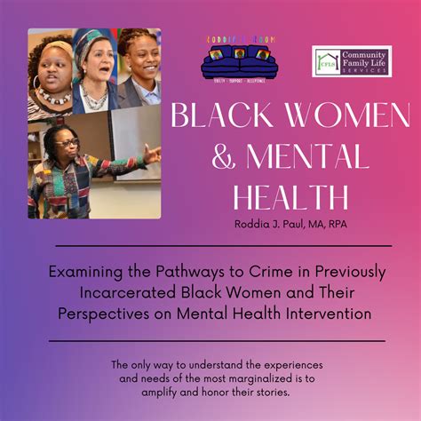 Black Women And Mental Health The Awesome Foundation