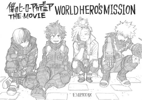 All Of Horikoshi S Twitter Sketches On Tumblr