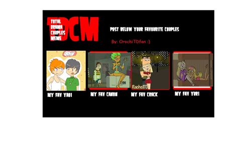 Total Drama Couples Meme By Starlighteclipse52 On Deviantart