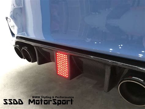 Bmw F M F F M F Led Carbon Fibre Rear Diffuser