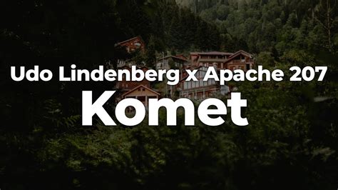 Udo Lindenberg X Apache Komet Letra Lyrics Official Music