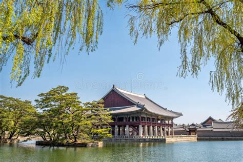 Gyeongbokgung Palace of the Joseon Dynasty in Seoul South Korea Stock ...