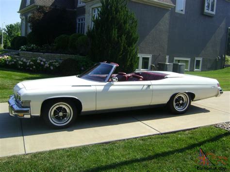 1974 Buick Lesabre Luxus Convertible 10000 Original Miles With The