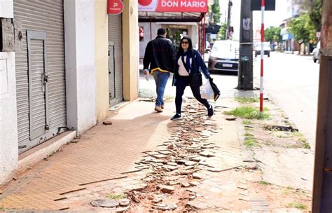 Usuarios De Essap Sufren Por Veredas Destruidas Y Ca Os Que Pierden