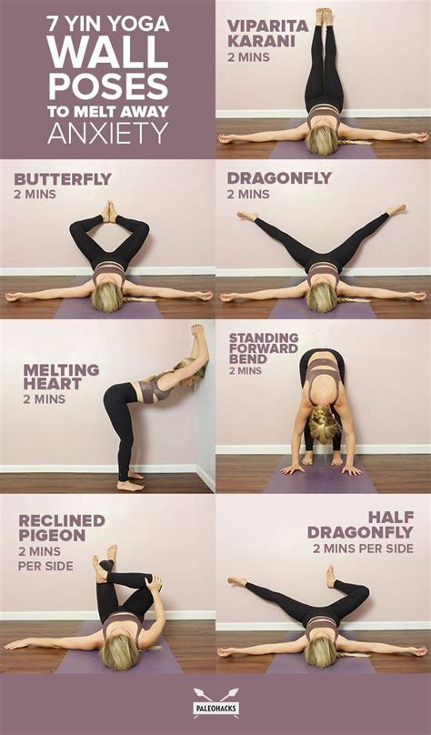 7 Soothing Yin Yoga Wall Poses To Melt Away Anxiety Artofit