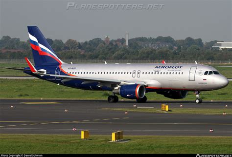 VQ BSG Aeroflot Russian Airlines Airbus A320 214 WL Photo By Daniel