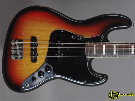 Fender Jazz Bass 1975 3 Tone Sunburst Bass For Sale Guitarpoint