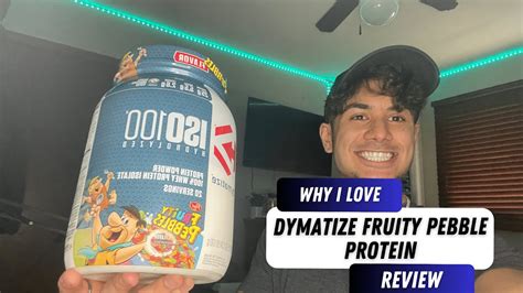 Dymatize Iso Fruity Pebbles Protein Powder Youtube