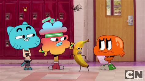 Image - Gumball, Tobias, Banana Joe and Darwin.PNG | The Amazing World ...