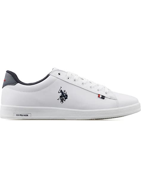 U S Polo Assn Franco Erkek Beyaz Sneaker Fiyatı