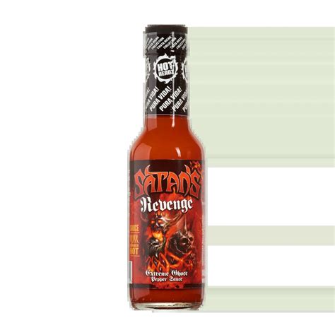 Satans Revenge Extreme Ghost Pepper Sauce Feinkostende