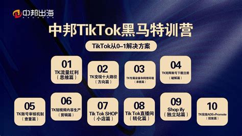 中邦天津tiktok运营团队定位 跨境出海全案运营”