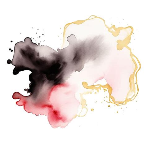 Premium Vector Colorful Abstract Watercolor Stain Vector