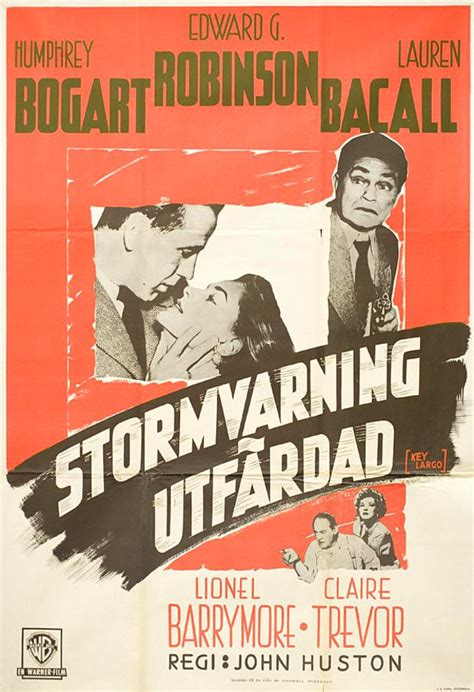 Key Largo 1948 Swedish B1 Poster - Posteritati Movie Poster Gallery