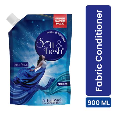 Soft And Fresh Blue Wave 900ml Best Fabric Conditioner Softener Jiomart