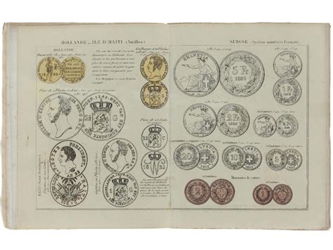 Tableau Des Monnaies D Or Et D Argent Des Principaux Etats Du Monde