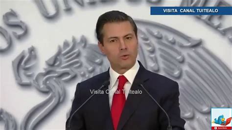 Peña Nieto Promulga La Ley De Seguridad Interior Video Youtube