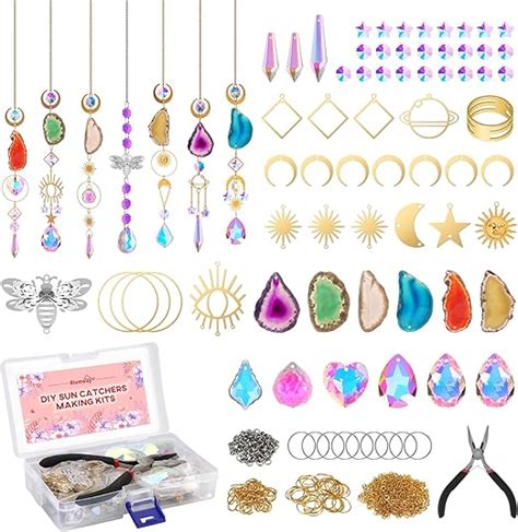 Amazon Blumway 168 PCS DIY Sun Catchers Making Kits Craft For