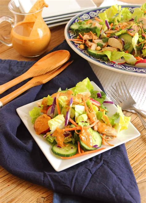 Thai Chicken Salad With Spicy Peanut Dressing The Suburban Soapbox