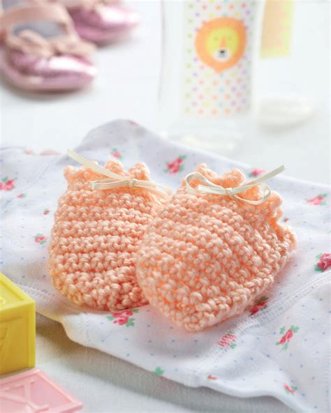 Crochet newborn baby mittens Crochet Pattern