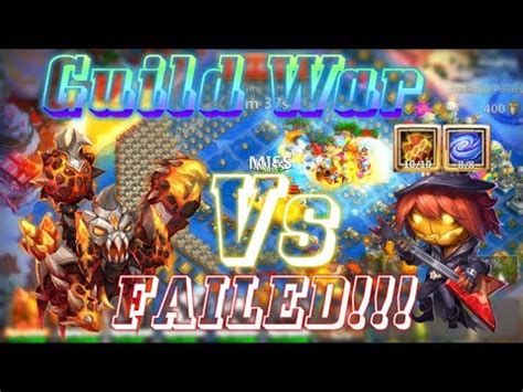 ATLANTICORE VS EMPOWER PD GUILD WAR FAILED Castle Clash YouTube