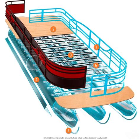 Aluminum Pontoon Boat Manufactory For 19FT 21FT 30FT OEM ODM In China