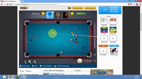 How To Make Miniclip Account And Play Ball Pool Multiplayer Youtube