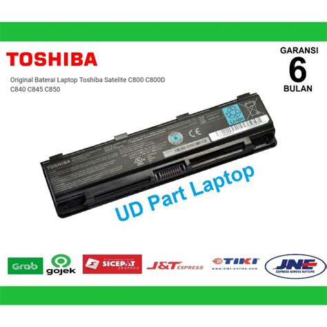 Jual Baterai Laptop Toshiba Satelite C C D C C C Murah