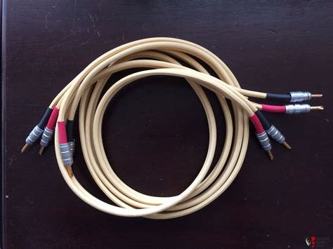 Van Den Hul CS 122 Speaker Cables 5ft Pair W CMC Banana Plugs Photo