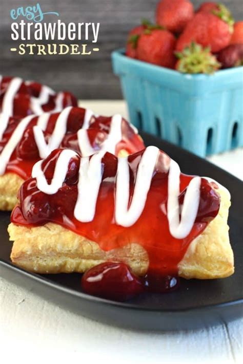 Strawberry Toaster Strudel Recipe Shugary Sweets