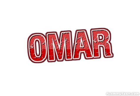 Omar Logo | Free Name Design Tool from Flaming Text