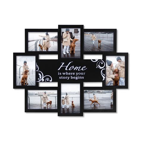 Gallery Style Childhood Memories Photo Frame 8 Openings For 6x4