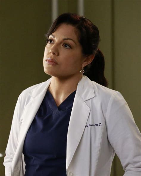 Callie Looks Thoughtful - Grey's Anatomy Season 12 Episode 10 | Greys ...