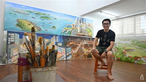 CNA On Twitter I Paint From Imagination Artist Yip Yew Chong On