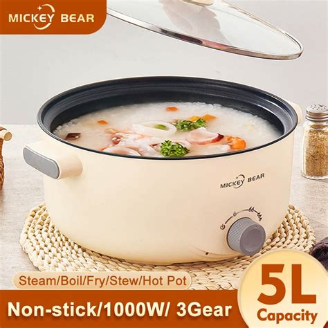 Cod L Electric Cooker Multi Mini Electric Cooker Non Stick Pot Hot Pot Cooker Electric Pot